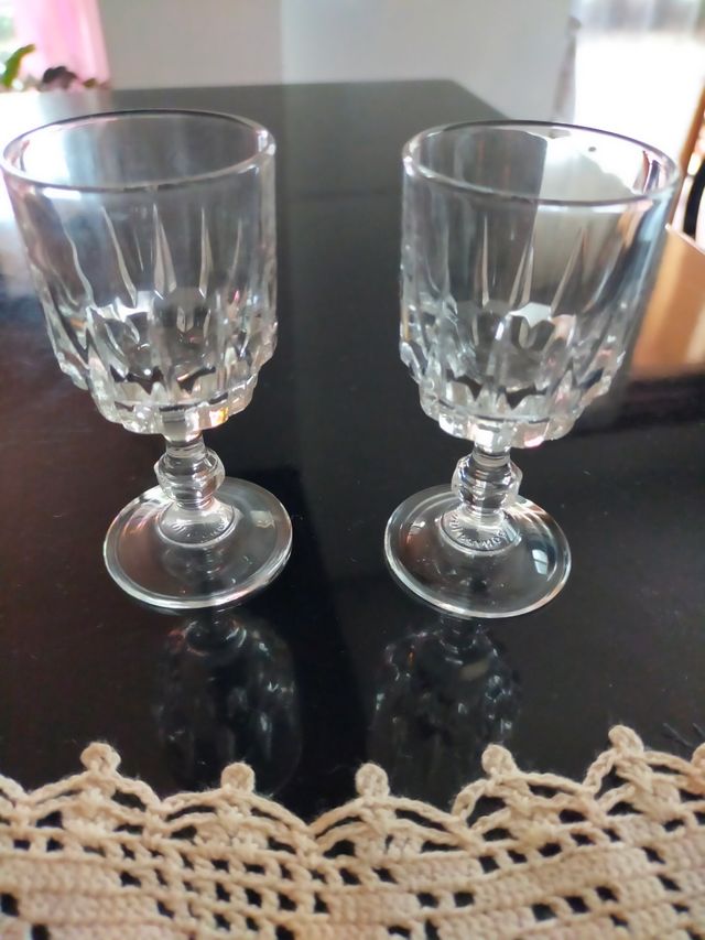 Coppia di bicchierini per digestivo