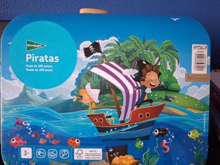 Puzzle Piratas. 200 piezas. 3 años y más