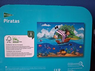 Puzzle Piratas. 200 piezas. 3 años y más