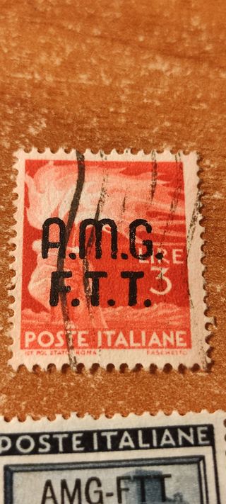 Lotto di 26 francobolli TRIESTE ZONA A