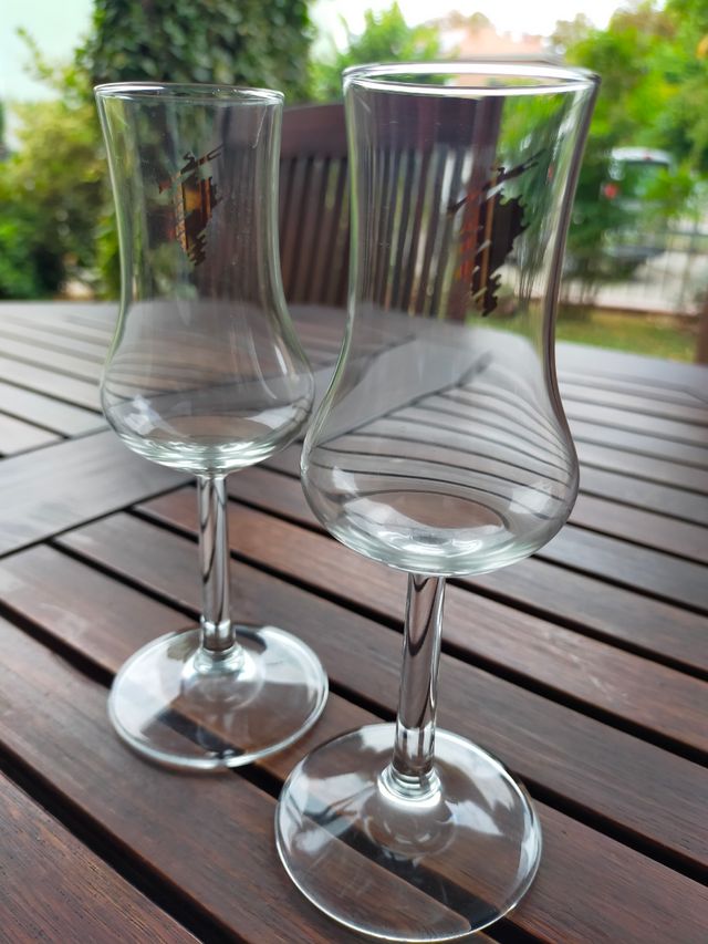 Calici per grappa.