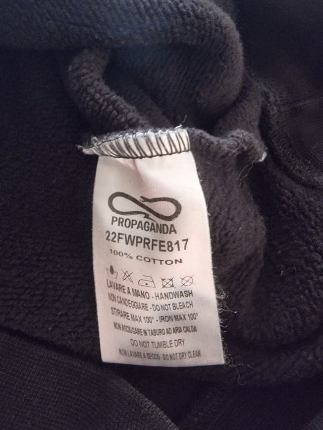 Felpa con cappuccio Propaganda