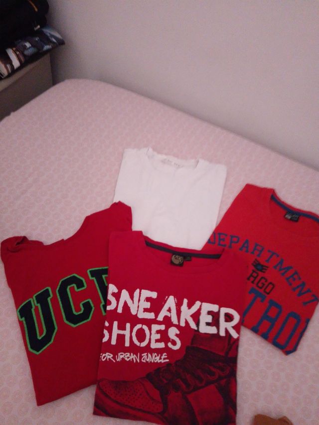 9 camisetas manga larga chico 13 14 años