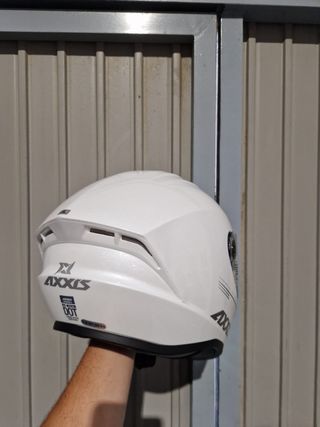 Casco Axxis Draken S Blanco talla S