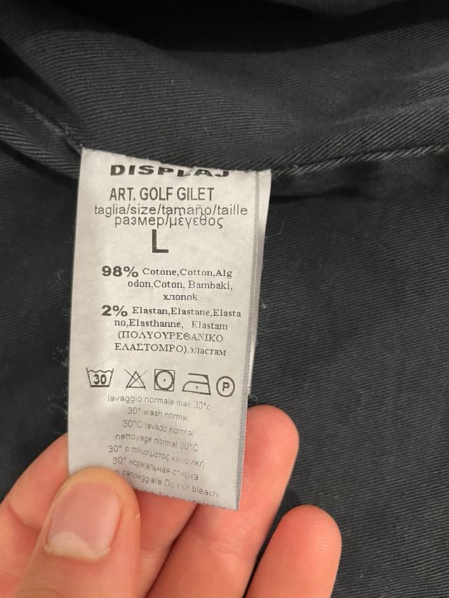 Chaleco vaquero Displaj