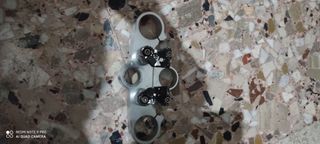 Piastra e manubrio moto