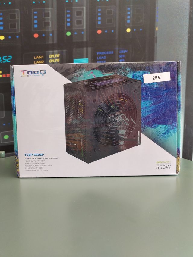 FUENTE ALIMENTACION TOOQ EP-II TQEP-550SP 550W