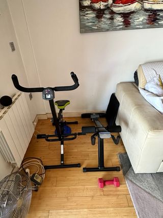 2 panche da palestra, una nuova