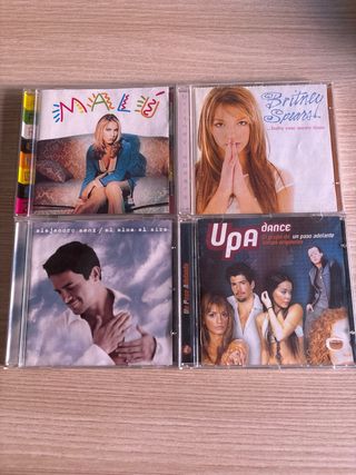 CD Alejandor sanz, Malu, Upa Dance, Britney Spears
