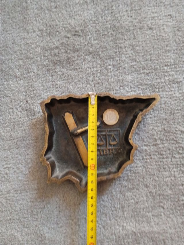 Cenicero forma de España