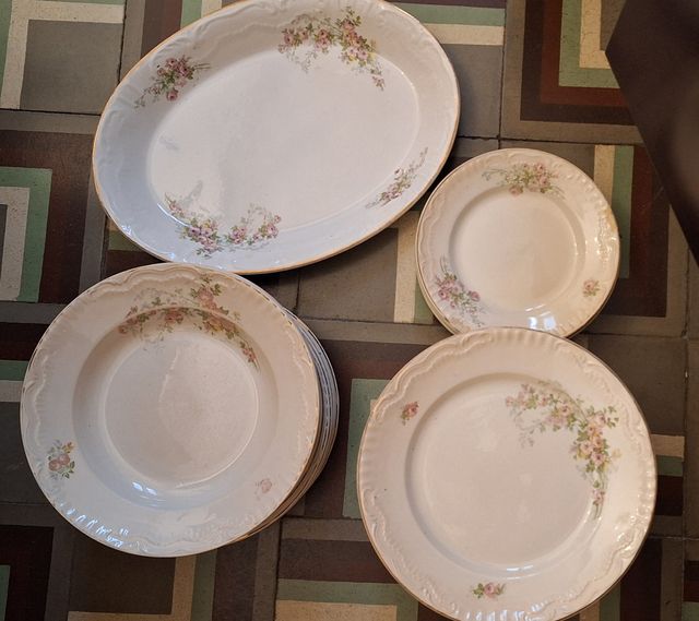 Vajilla Cartuja Antigua