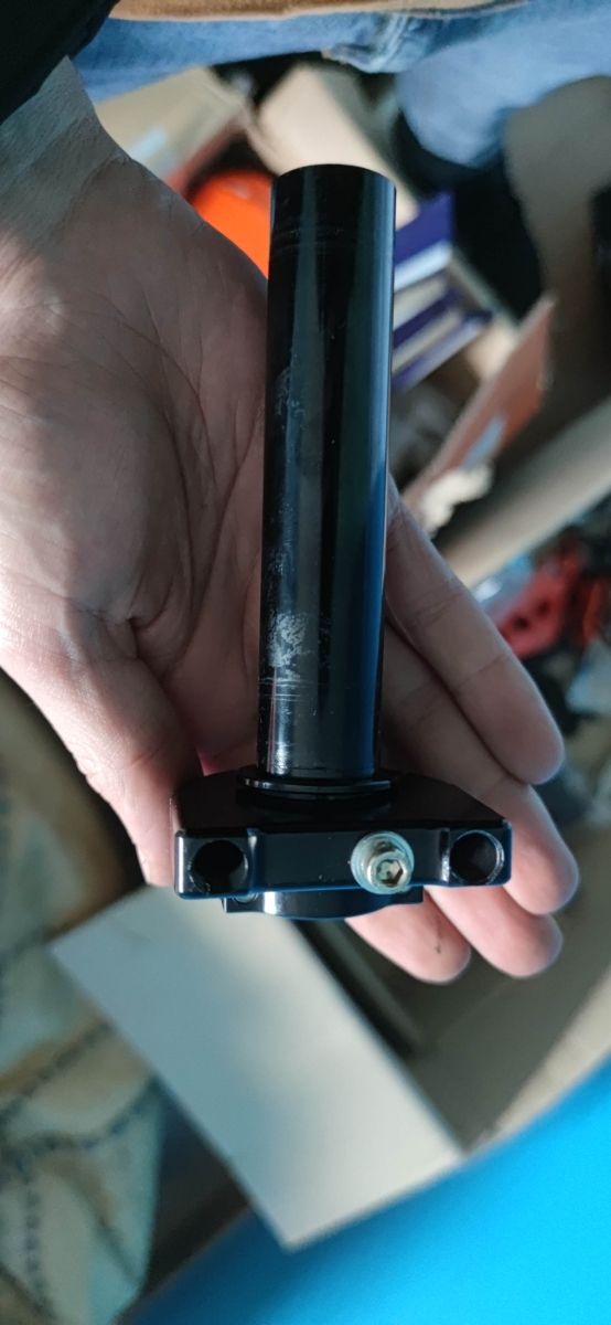 Puño gas cnc aluminio