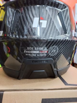 Casco trial hebo htr C02 zona race k3 c