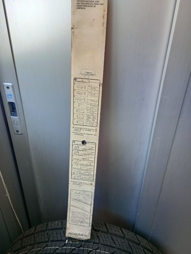 Escobillas coche 3CV