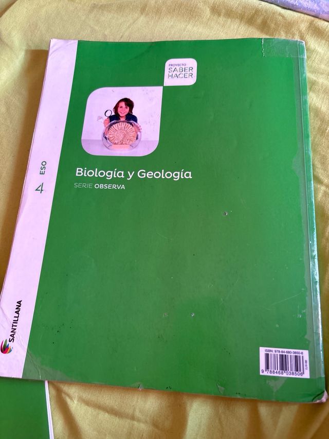 Libro 4 eso biologia y geologia santillana