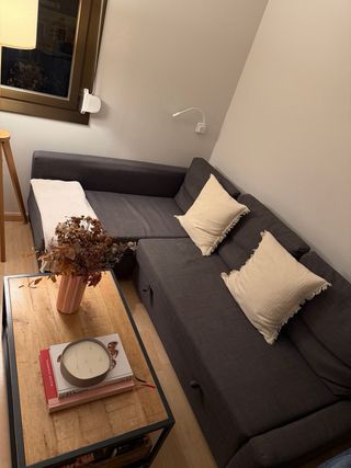 Sofá-cama IKEA Friheten gris