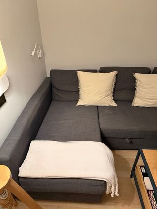Sofá-cama IKEA Friheten gris