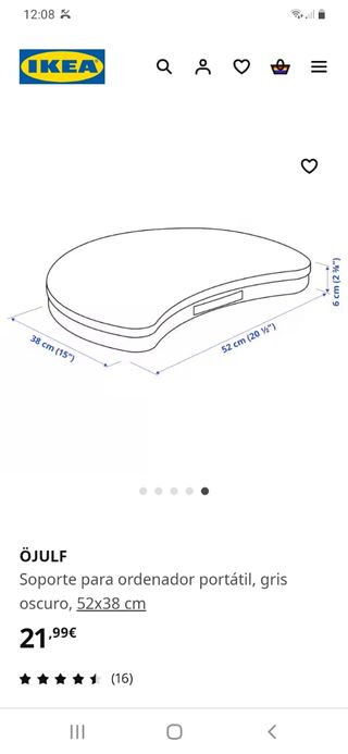 Mesa portátil Ikea