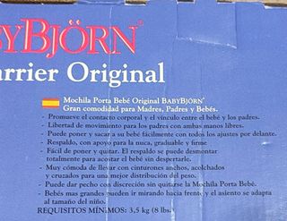 Mochila portabebés Baby Björn