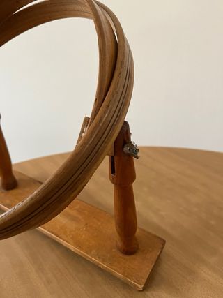 Telaio da ricamo vintage