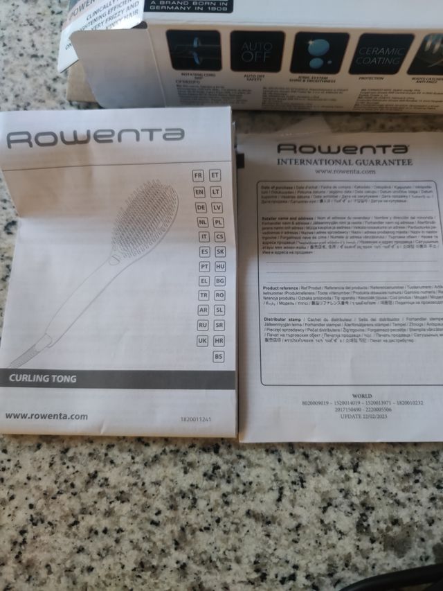 CEPILLO ALISADOR ROWENTA