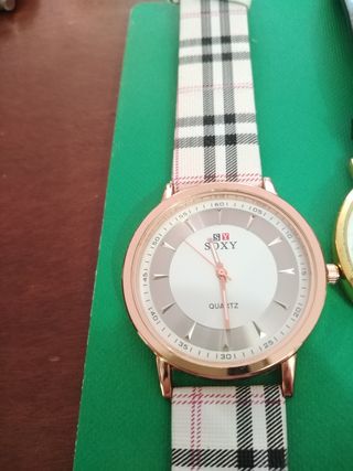Tris orologi polso unisex