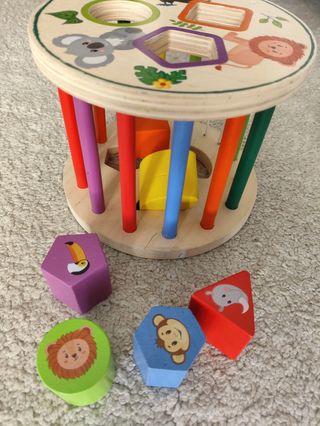 Juguete educativo madera 