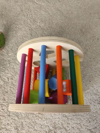 Juguete educativo madera 