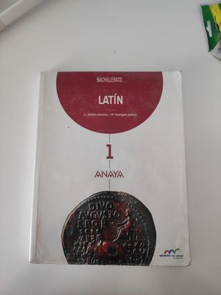 Libro de latín 1° Bach