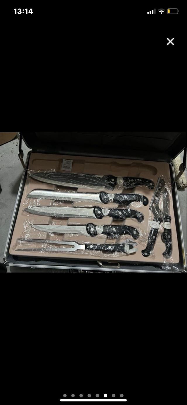 Maletin swissler royal con cuberteria sin estrenar