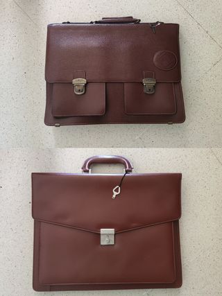 2 Maletines piel