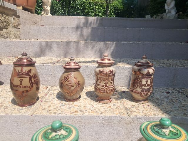 Frascos cerámica Farmacia