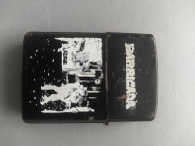 Mechero Barricada Dorex heavy años 80 antiguo