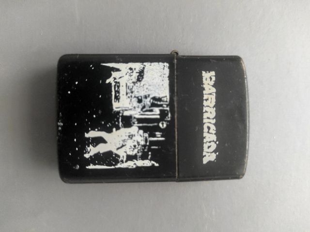 Mechero Barricada Dorex heavy años 80 antiguo