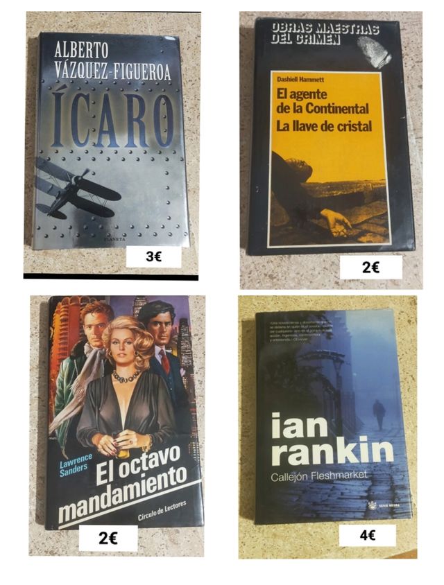 NOVELAS y LIBROS ( varias fotos )