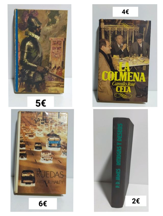 NOVELAS y LIBROS ( varias fotos )