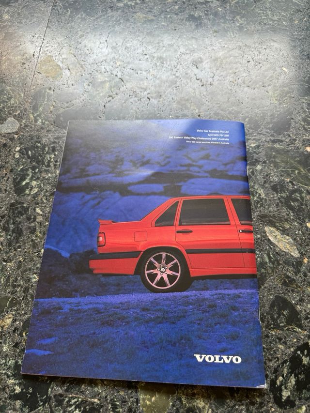 Catálogo ventas Volvo 850 incl 850R