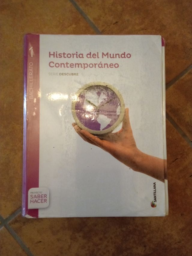 Libro de texto Historia del Mundo Conte 1°Bachille