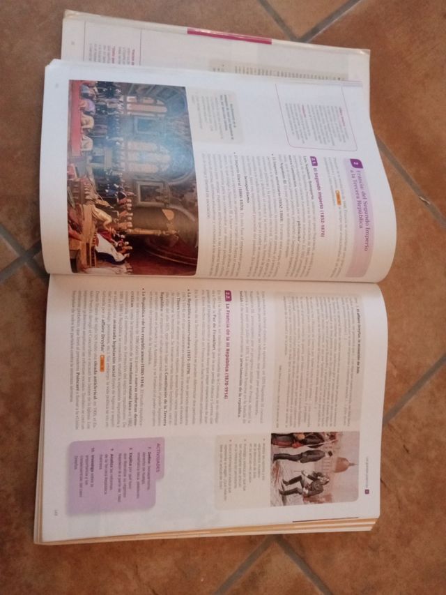 Libro de texto Historia del Mundo Conte 1°Bachille