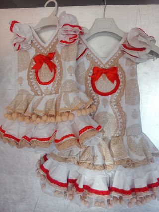 Vestido de flamenca niña 