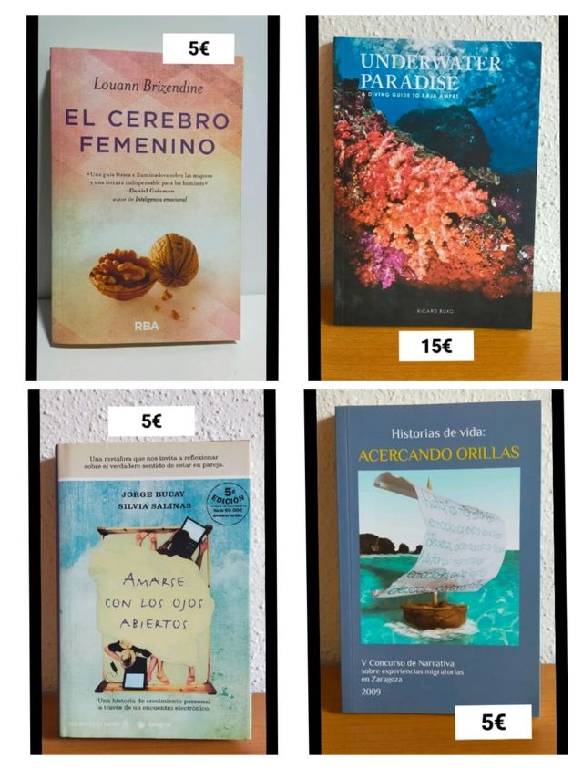 LIBROS VARIADOS ( varias fotos )