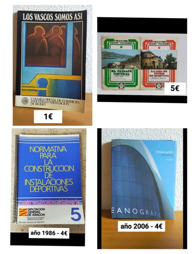 LIBROS VARIADOS ( varias fotos )