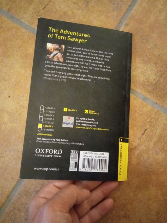 Libro en ingles The Aventures of Tom Sawyer