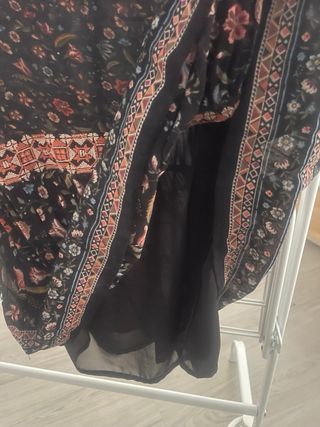 Vestido boho, por encima la rodilla