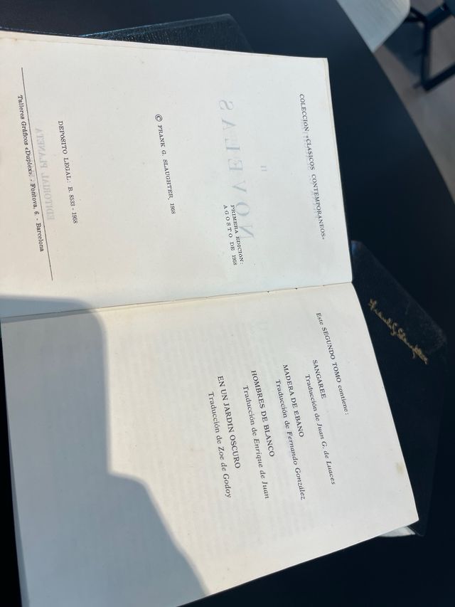 Novelas FRANK G. SLAUGHTER