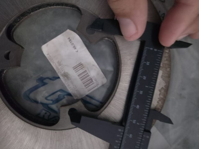 coppia dischi freno anteriori per kart vintage dia