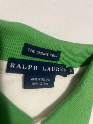 RALPH LAUREN, Niño, Polo manga corta, Talla S