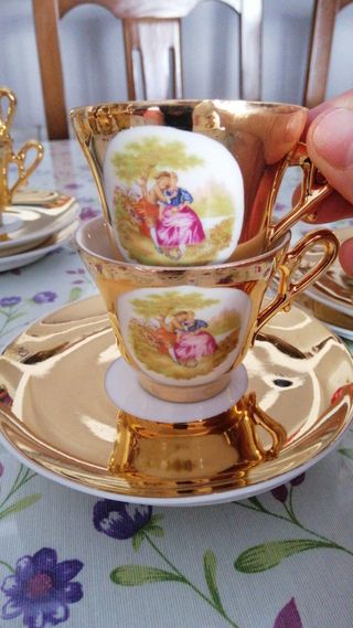 Vajilla de porcelana