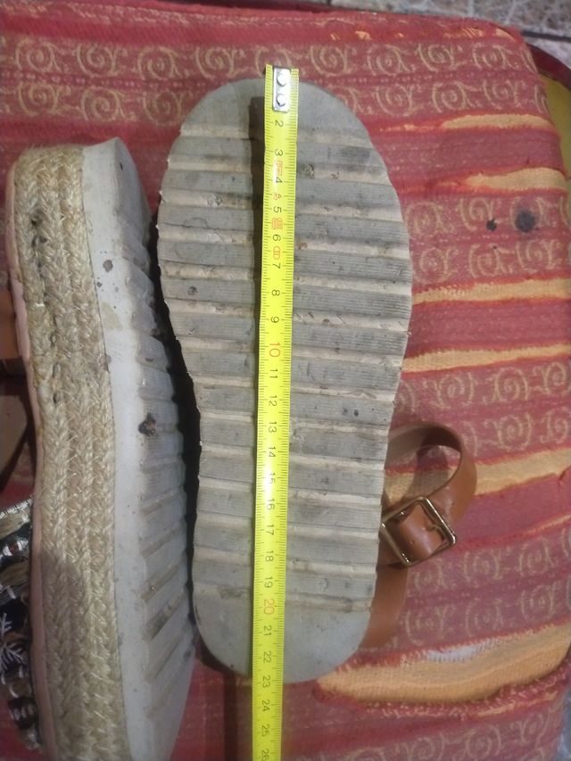 Sandalias étnicas mujer talla 37 