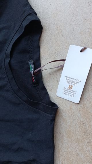 Camiseta Made In Italy calavera de brillantes T.M